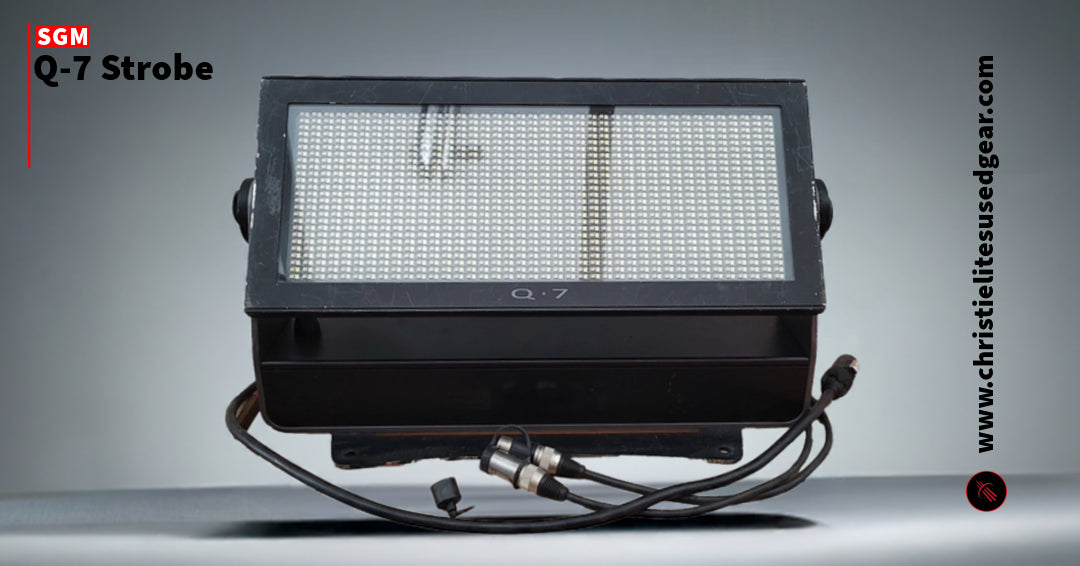 SGM Q-7 RGBW Now Available – High-Performance Strobe, Flood & Wash Light!