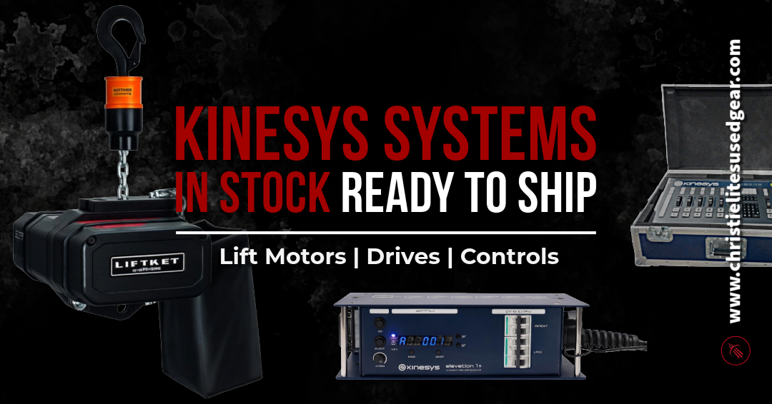 Unlock Pro-Level Motion Control with Used Kinesys Gear from Christie Lites
