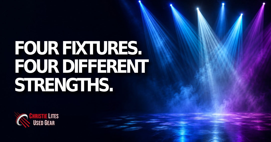 Four Production-Ready Moving Lights Available Now
