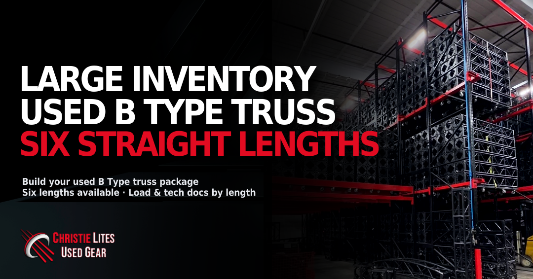 Shop Used B Type Truss Sections for Your Next Build