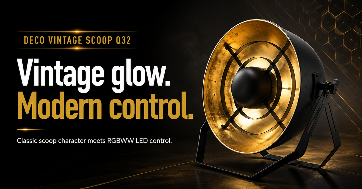 DECO Vintage Scoop Q32 LED Fixture Now Available