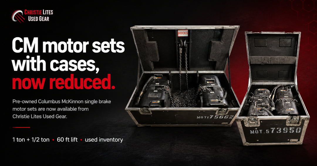 New Lower Pricing on Used Columbus McKinnon Motors