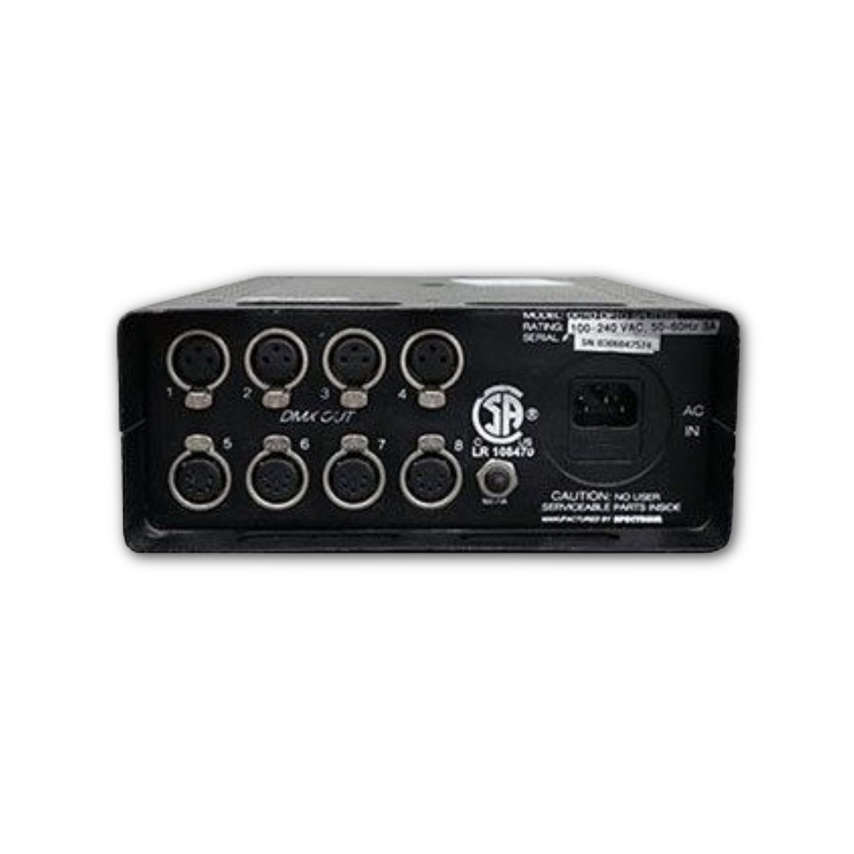 Opto-Isolator 8-way DMX-(IEC)