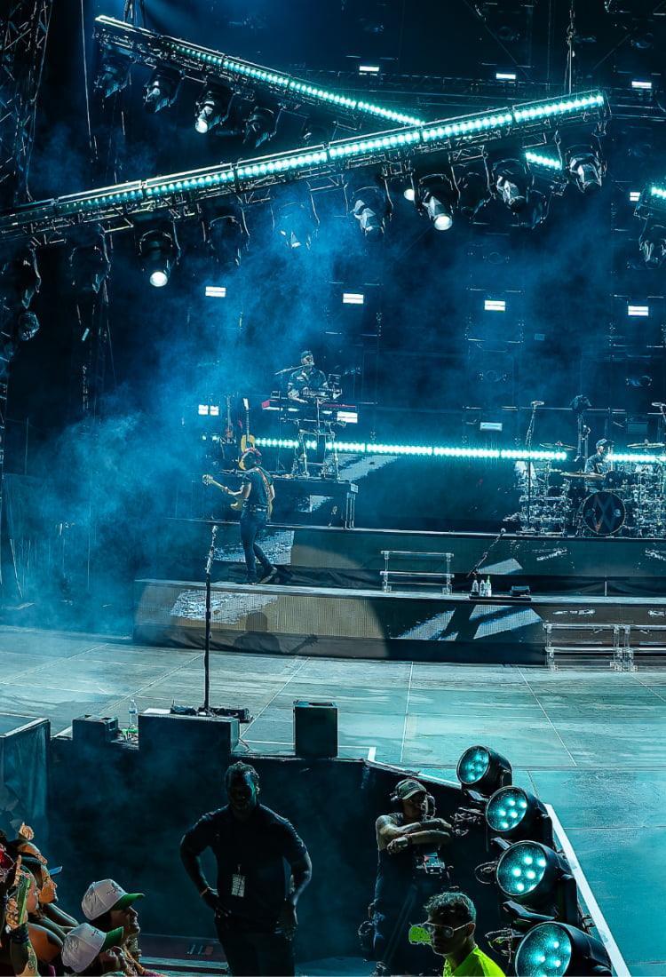 blue concert hero image
