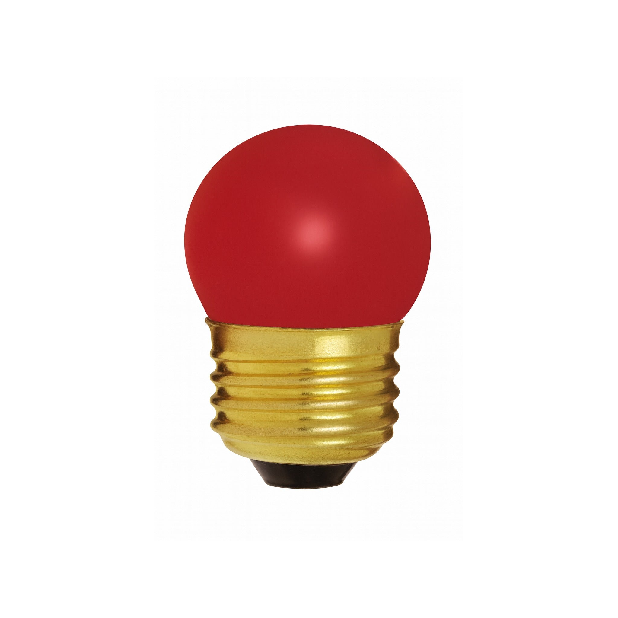 7.5 Watt Globe/Medium Screw 120v Red Lamp