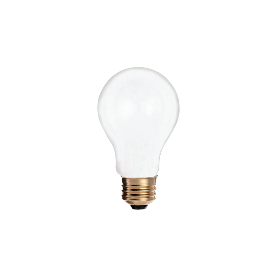 25 Watt Medium Screw 120v White Frosted Lamp
