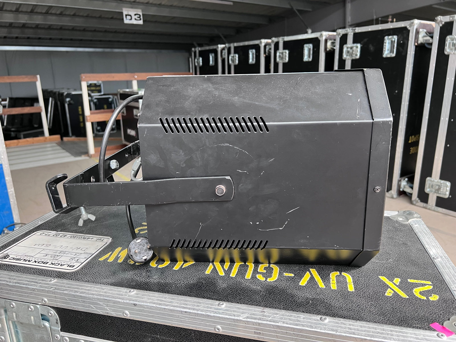 Spot Blacklight 400 W Black Gun UV Eurolite