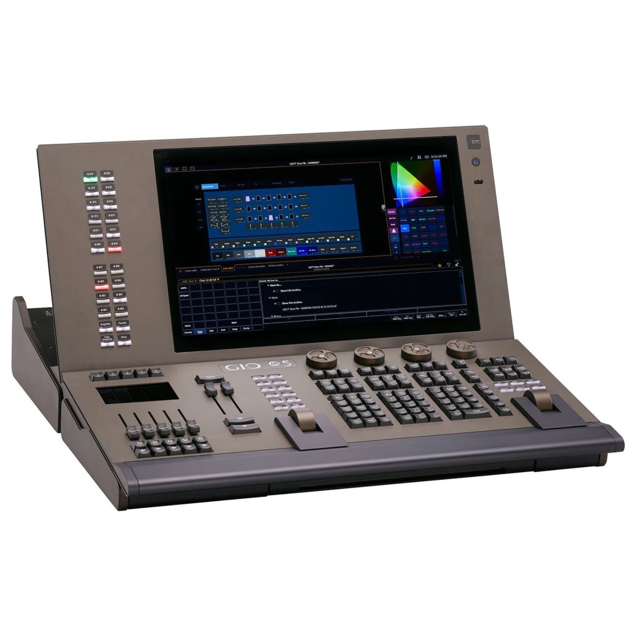 Gio @5 Silent Console - 24,000 Channels