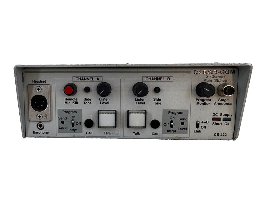Base Station 2 Ch CS-222 Clear Com