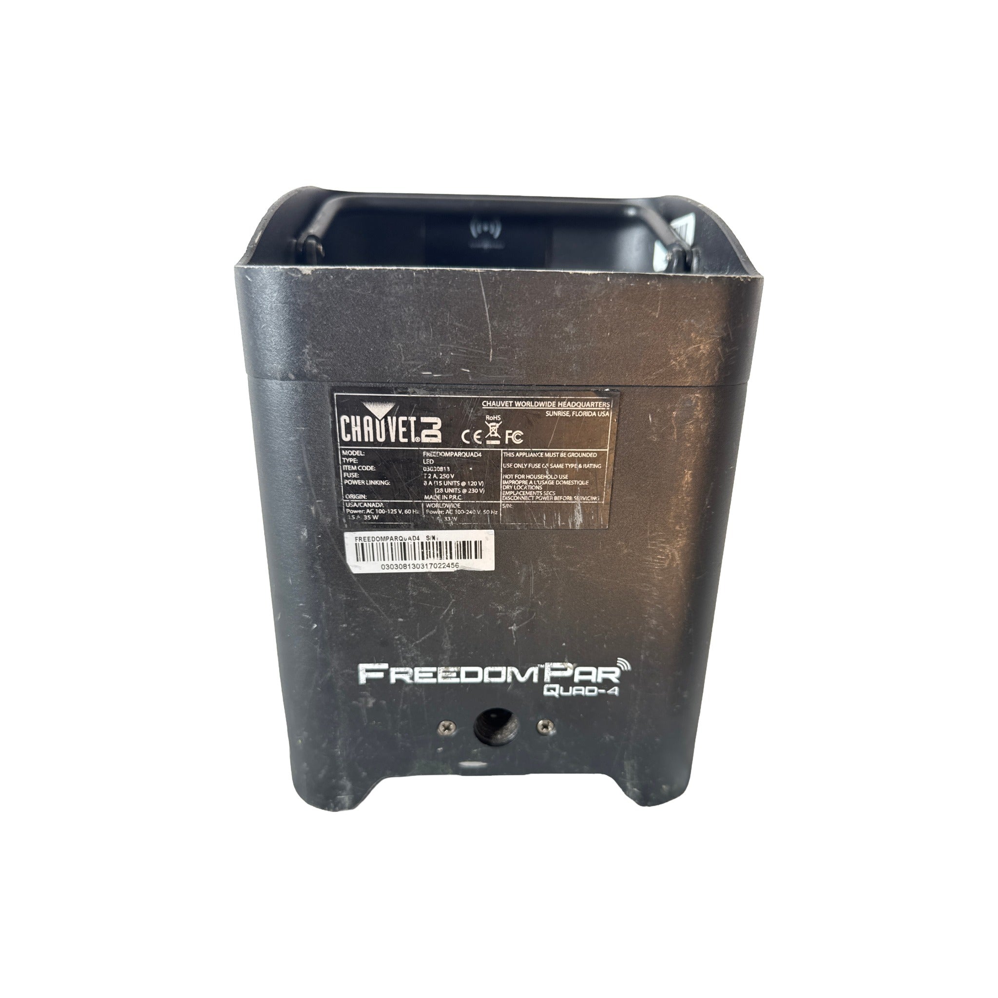 Freedom Par Quad 4 RGBA D fi