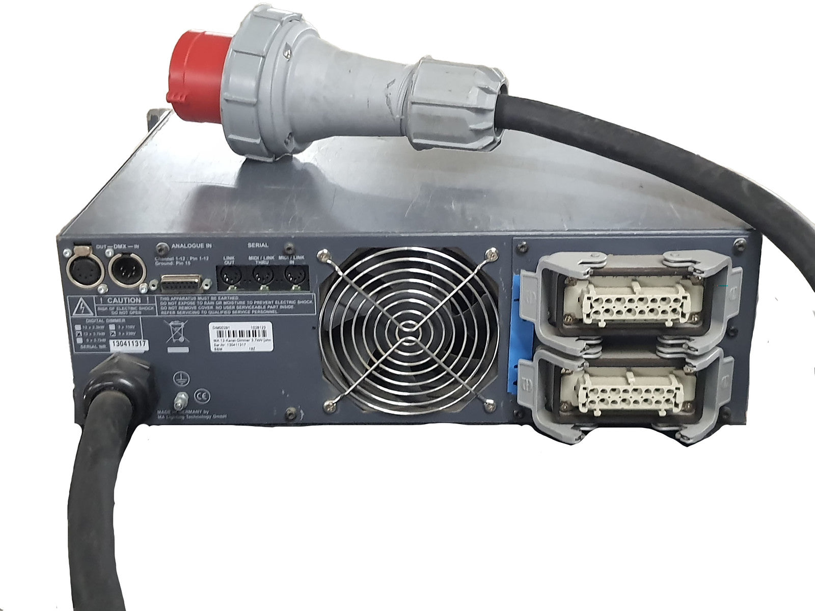 Pack d'éclairage avec variateur 12x 3700VA RCD MA