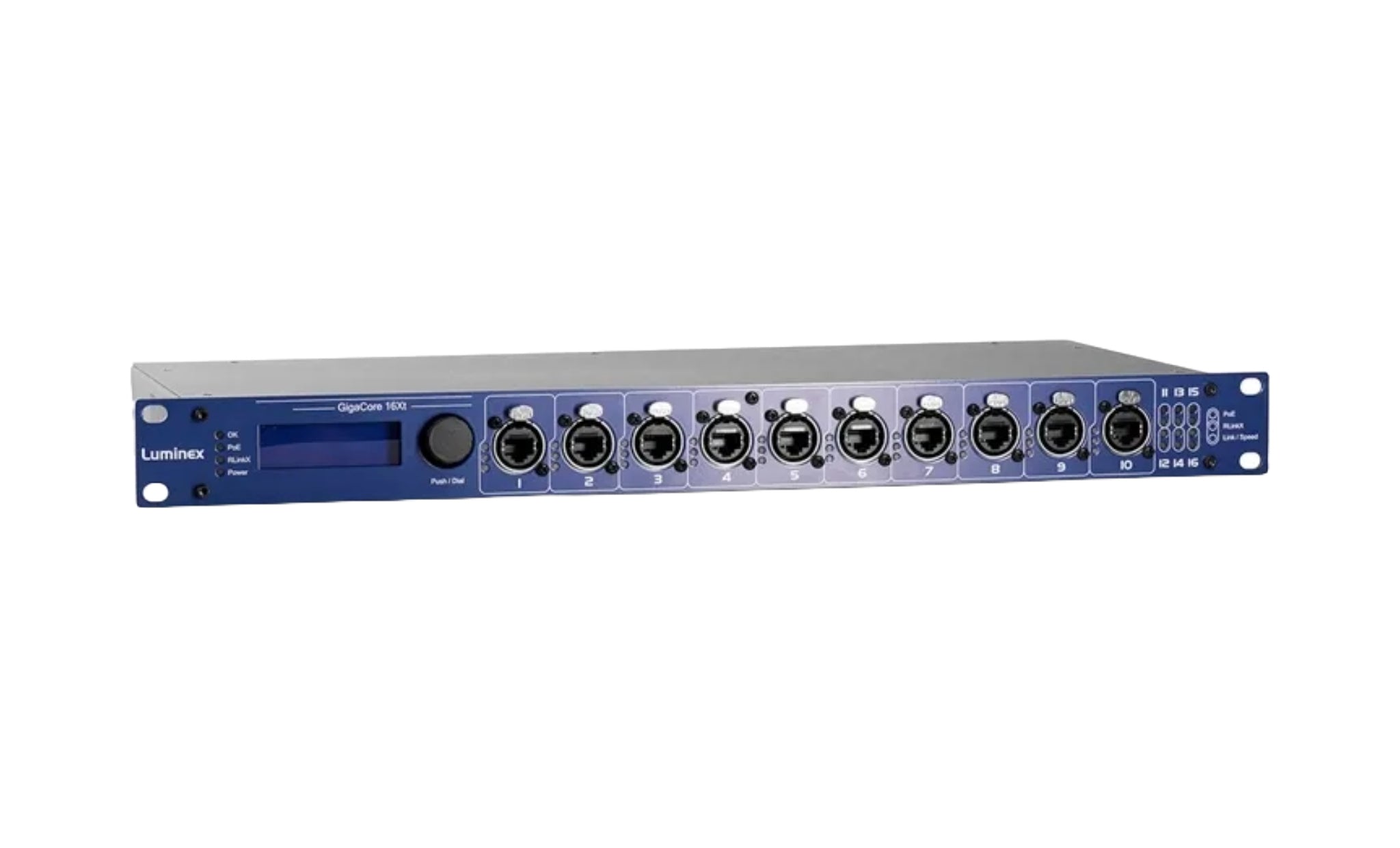 Switch GigaCore 16Xt+PoE Luminex