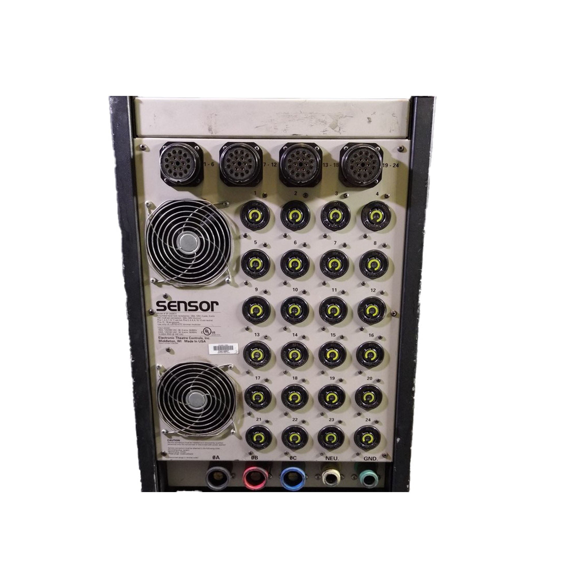 Dimmer 24 x 2400W Sensorpaket CEM Plus