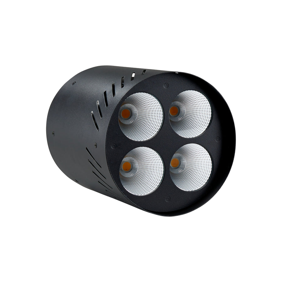 ARC PRO EMERGENCY 4 CELL RROUND 2700K/37 DEGREE BLACK