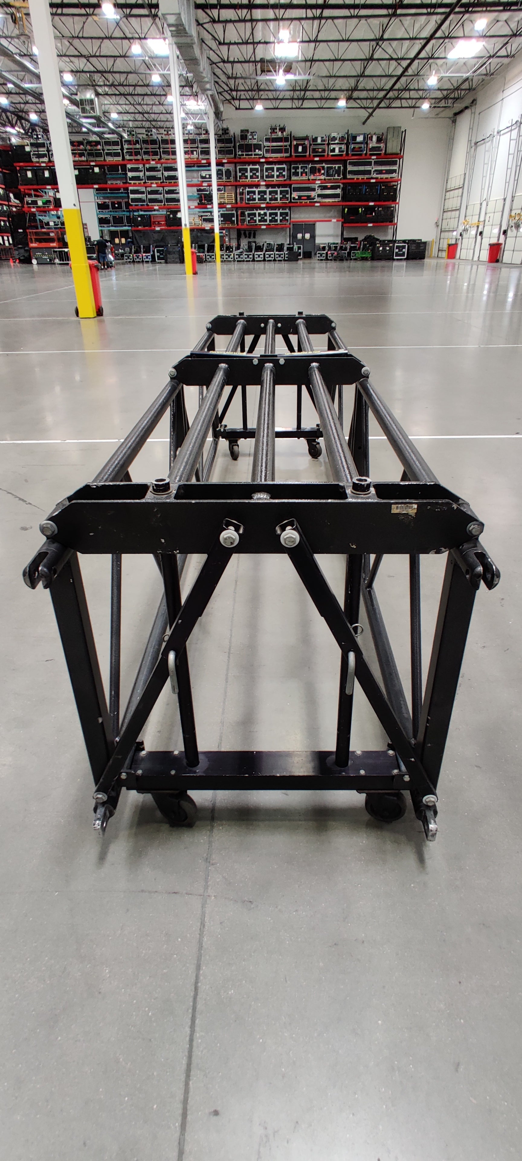 10 ft Black D Type Swing Wing Truss