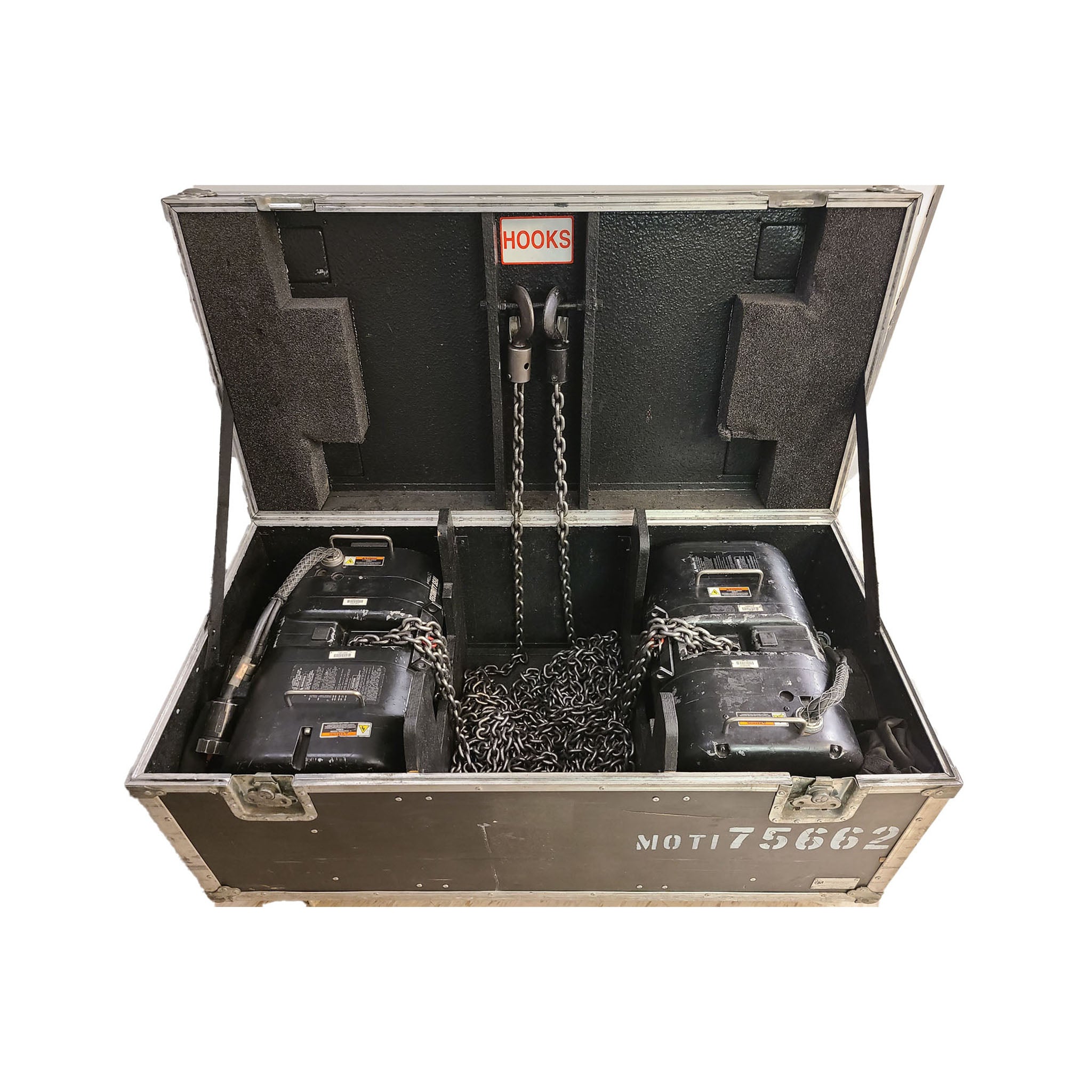 1 Ton CM Motor Single Brake Spx-7 Pin 60' Lift