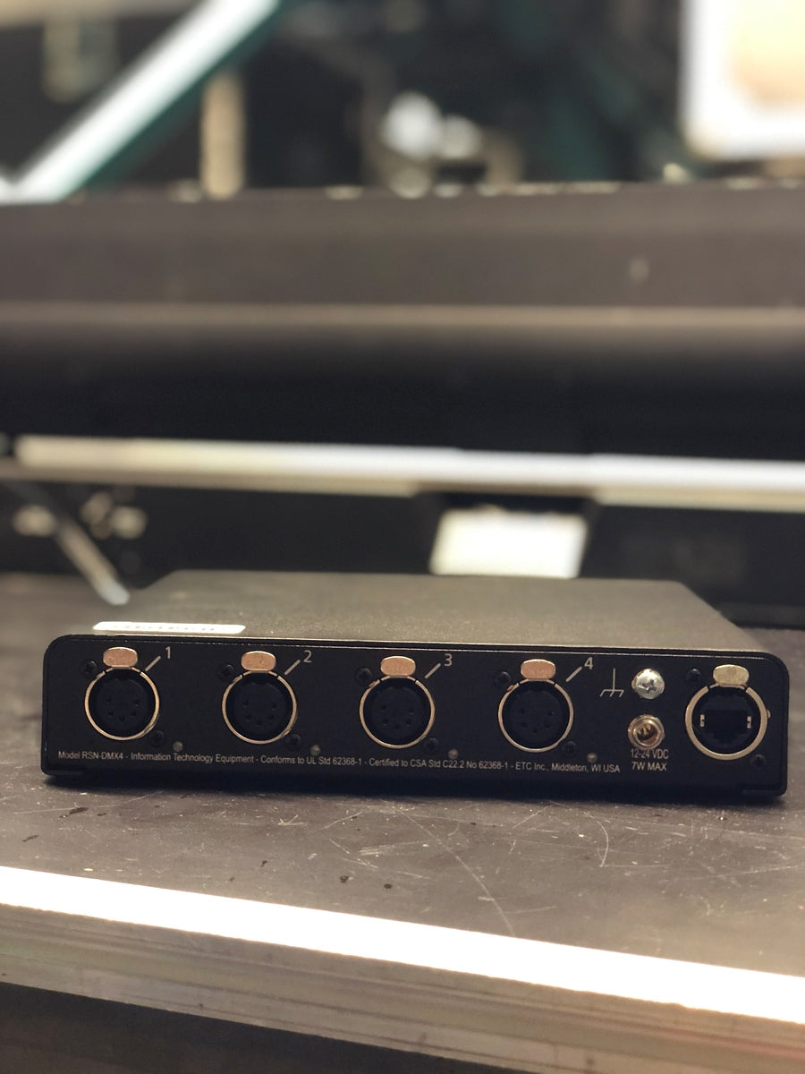 Gateway ETC Response Mk2 4 Port 1 Eingang 3 Ausgang DMX RSN-DMX4-3011