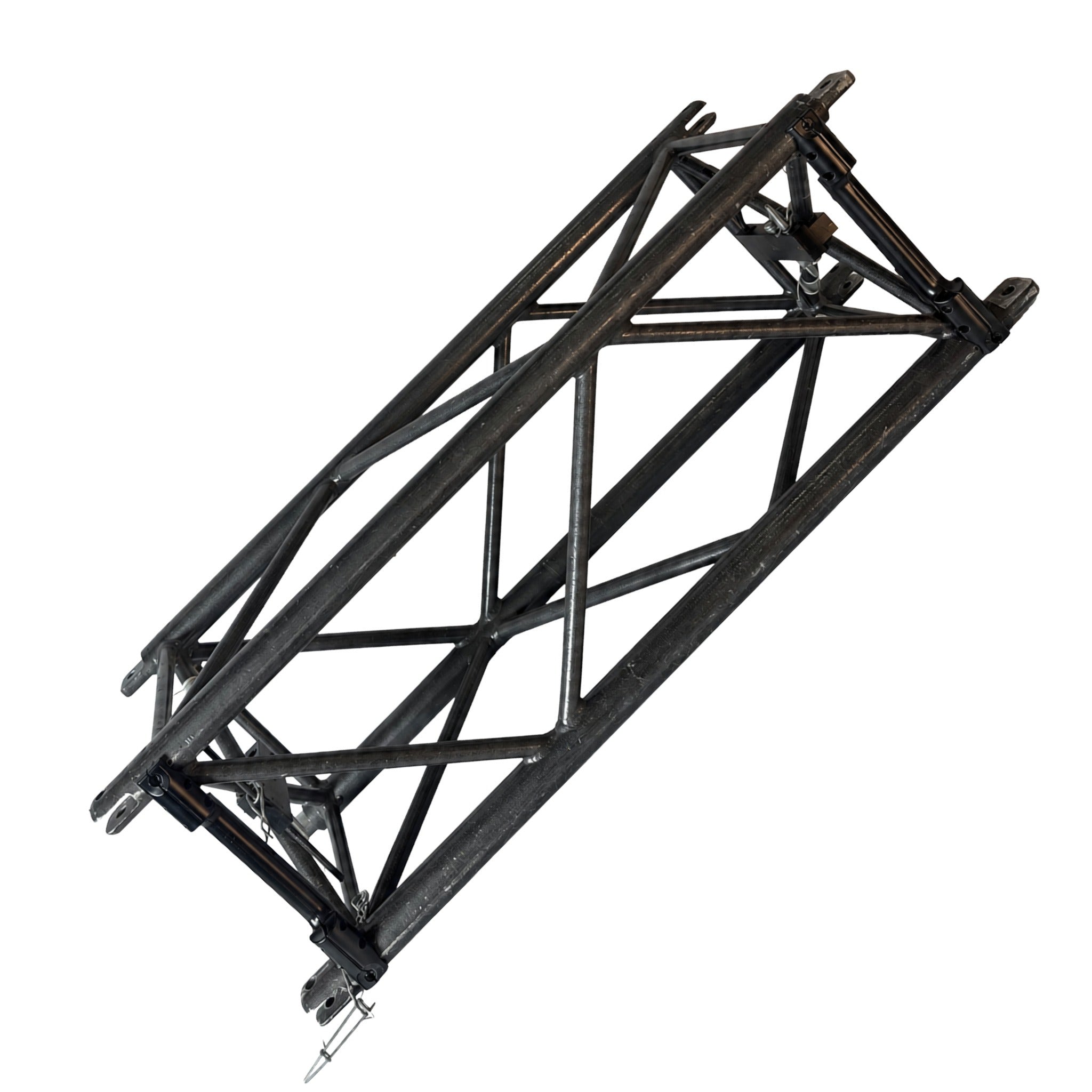 B Type 16 inch Black 4 foot Truss with Pinblocks