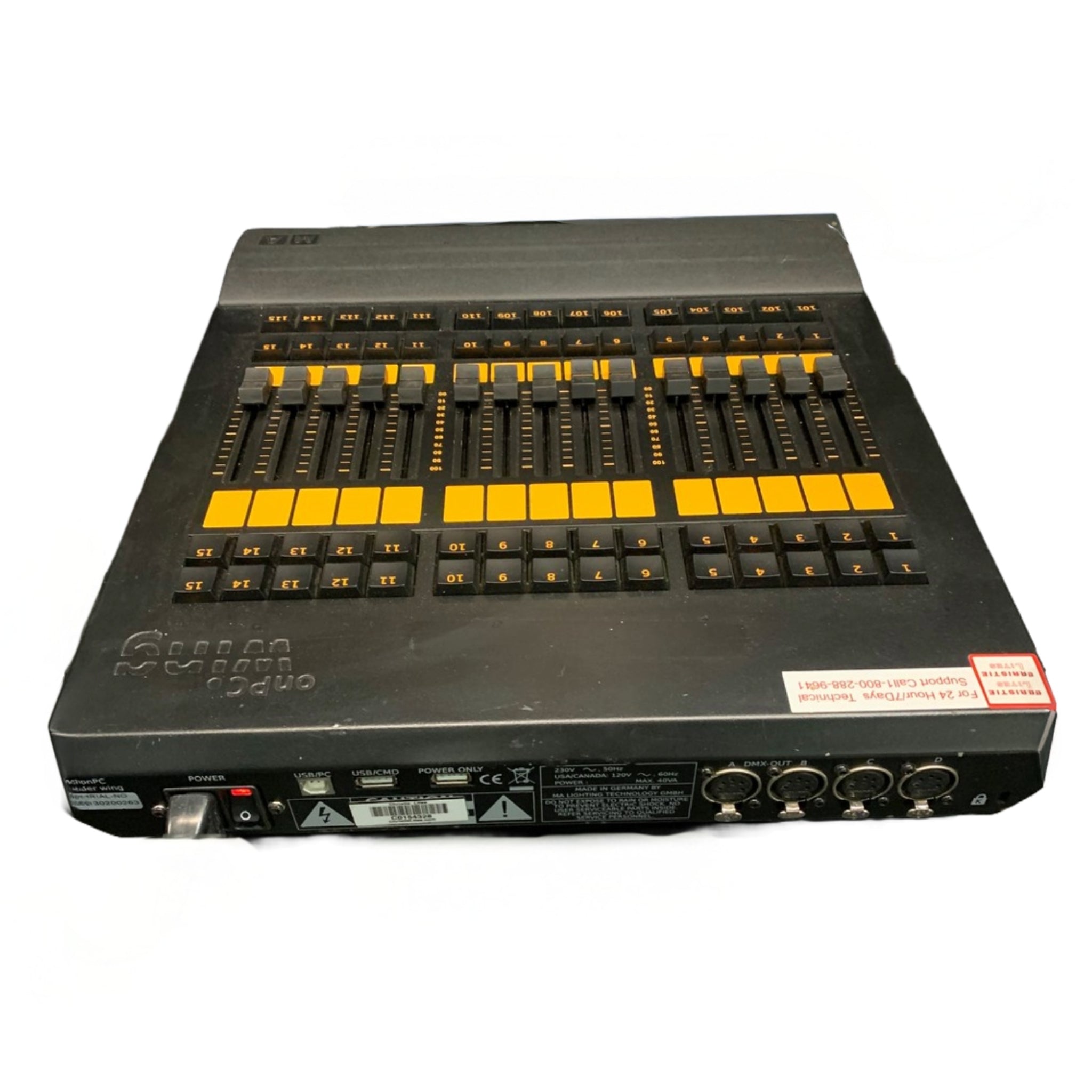 MA2 onPC Fader Wing