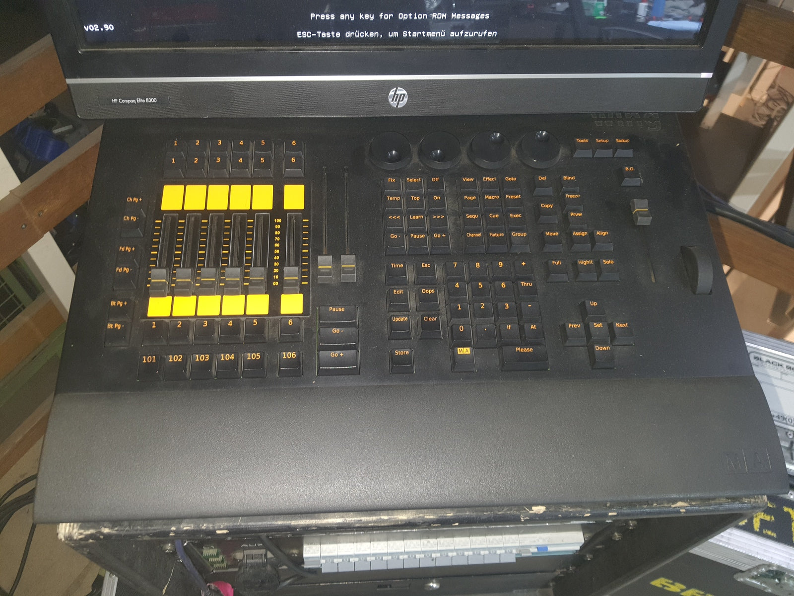 MA2 onPC Command Wing