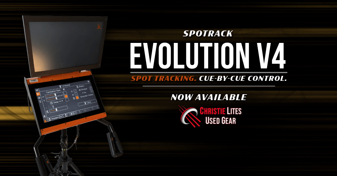 Evolution V4: Follow Spot Control Platform Now Available