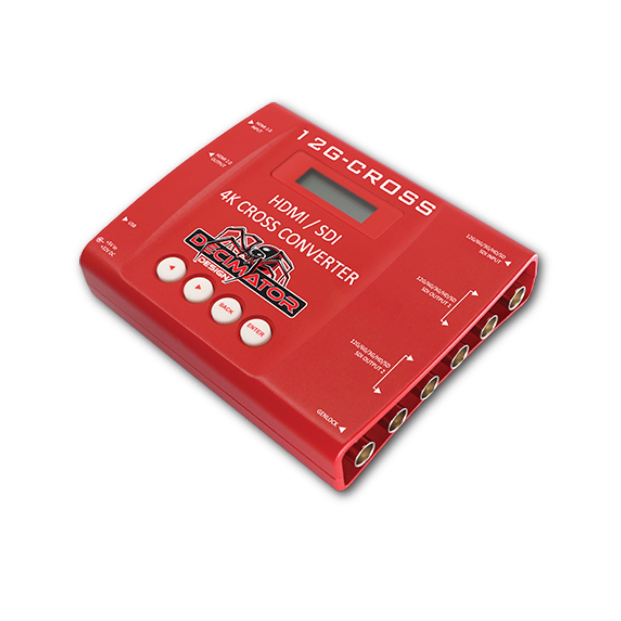 Decimator 12G-CROSS HDMI / SDI 4K Cross Converter