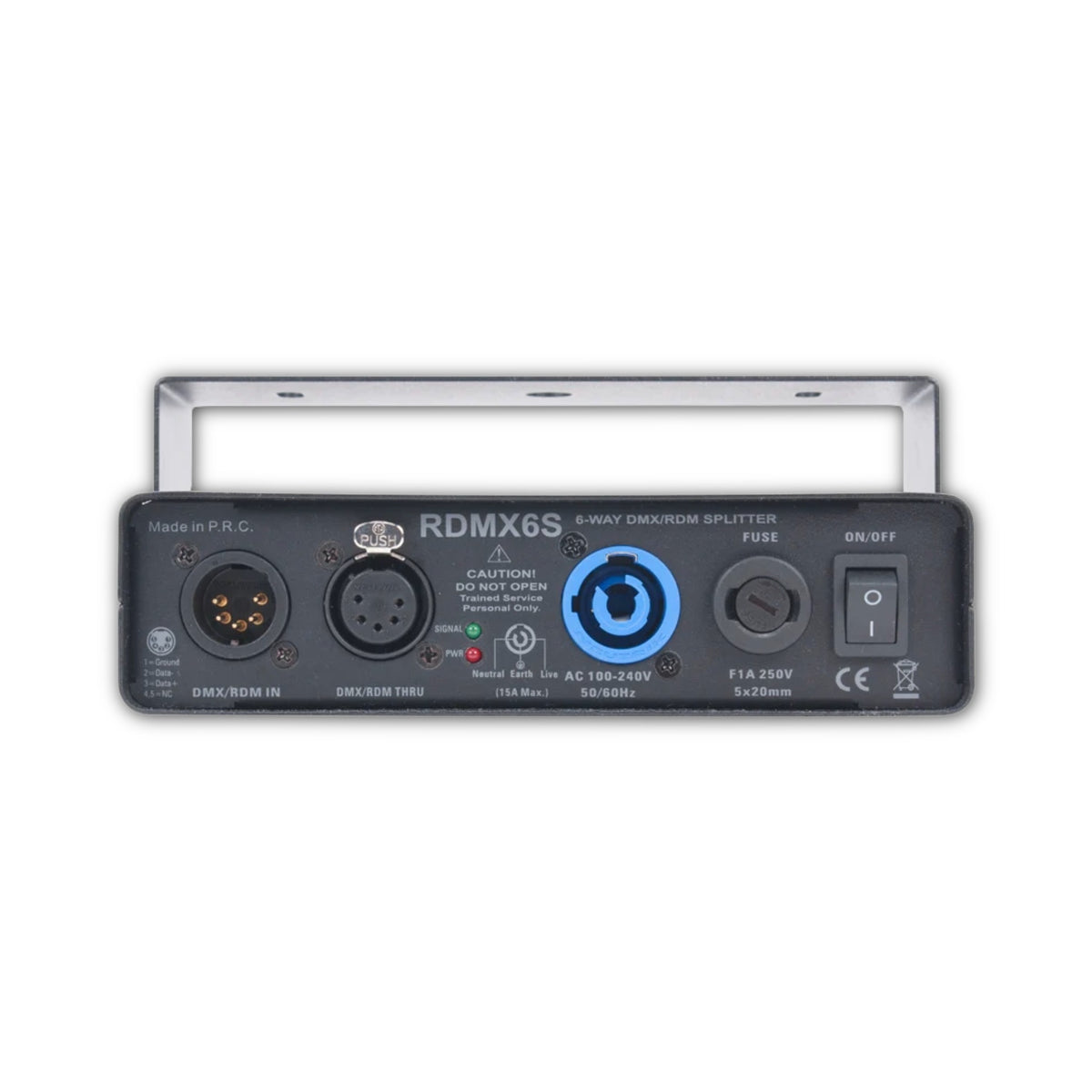 6-facher RDM DMX Opto-Splitter