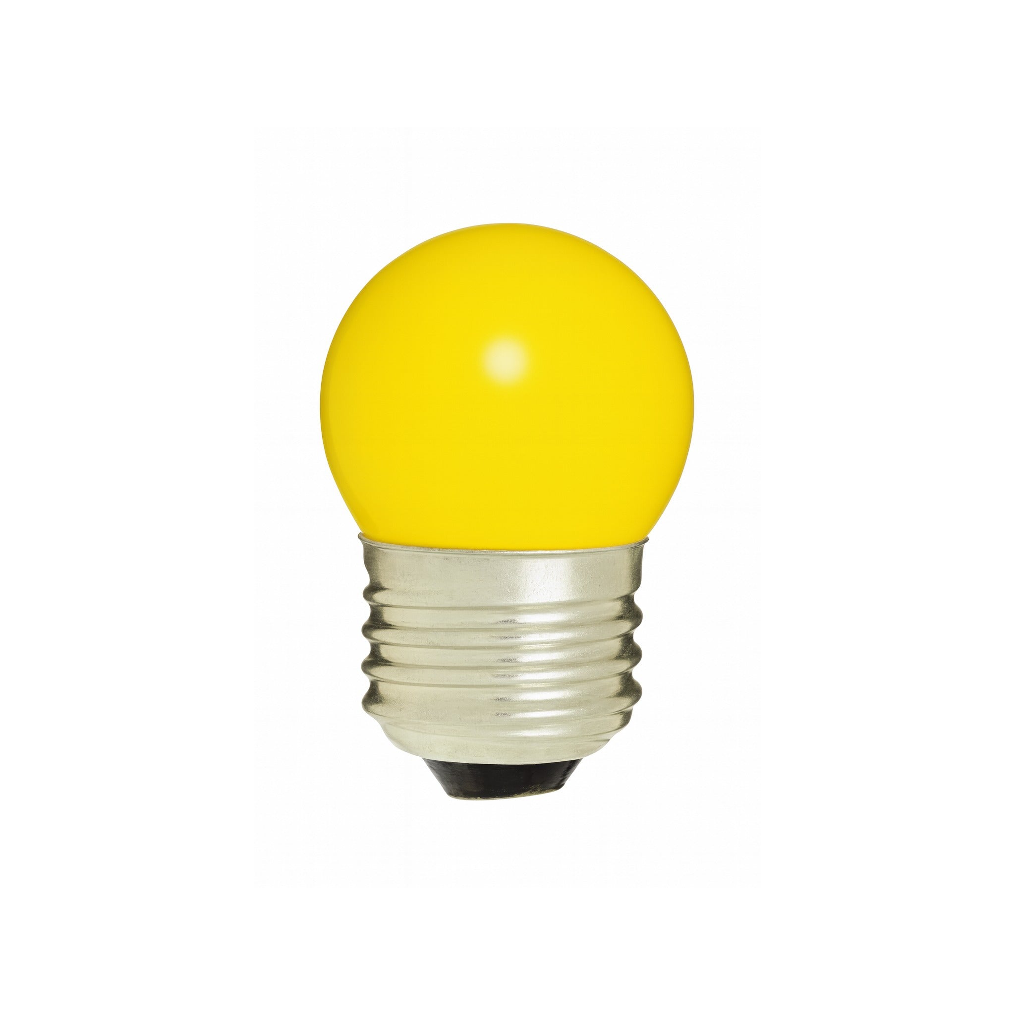 7.5 Watt Globe/Medium Screw 120v Yellow Lamp