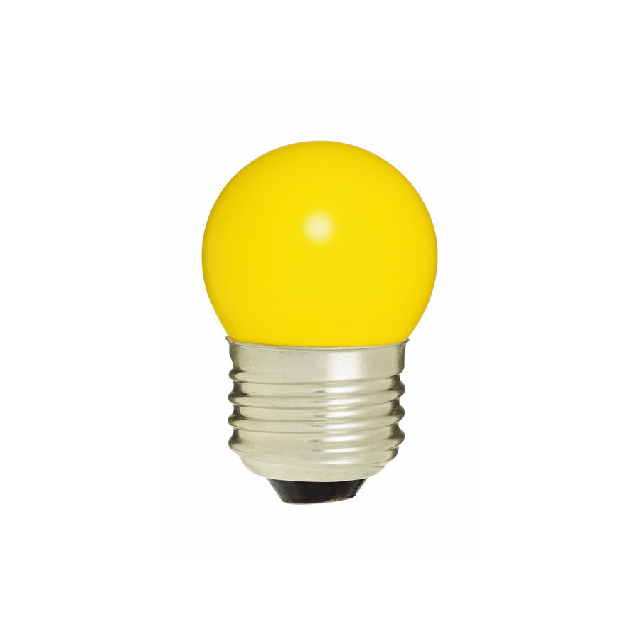 7.5 Watt Globe/Medium Screw 120v Yellow Lamp