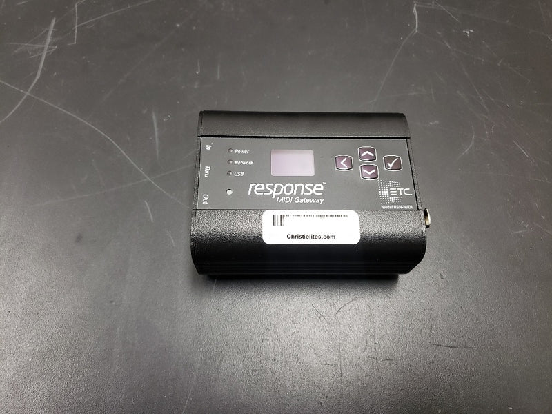 Gateway ETC Response MIDI