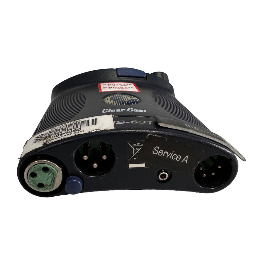 Belt Pack Single Ch RS-601 Clear Com