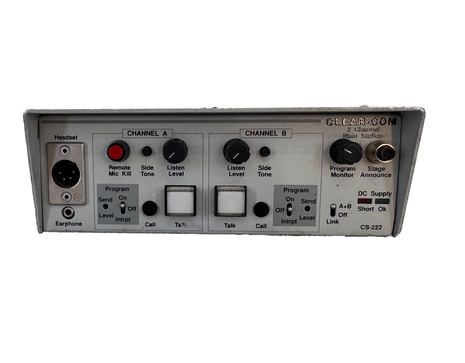 Base Station 2 Ch CS-222 Clear Com