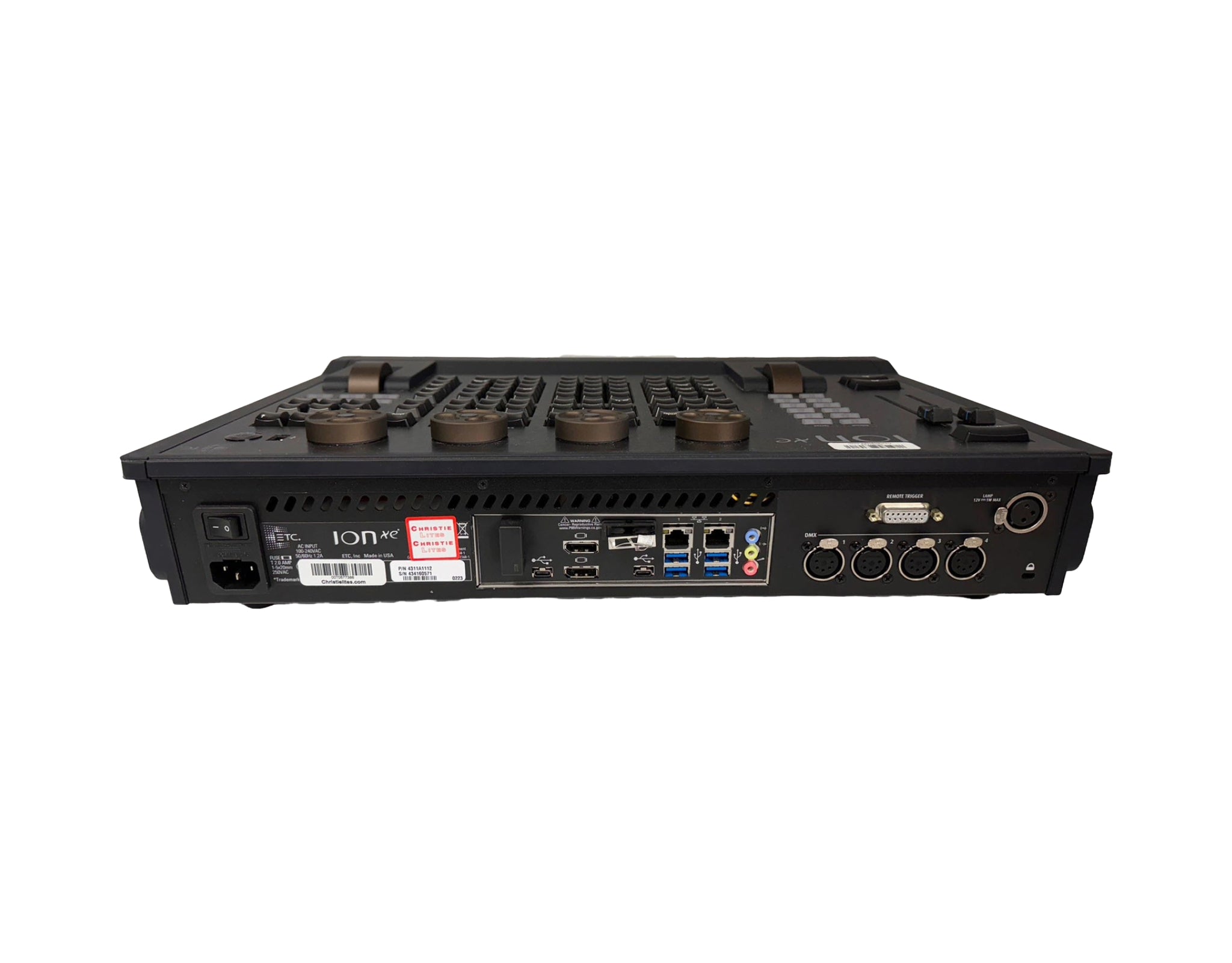 ION Xe 12,288 Ch ETC Console