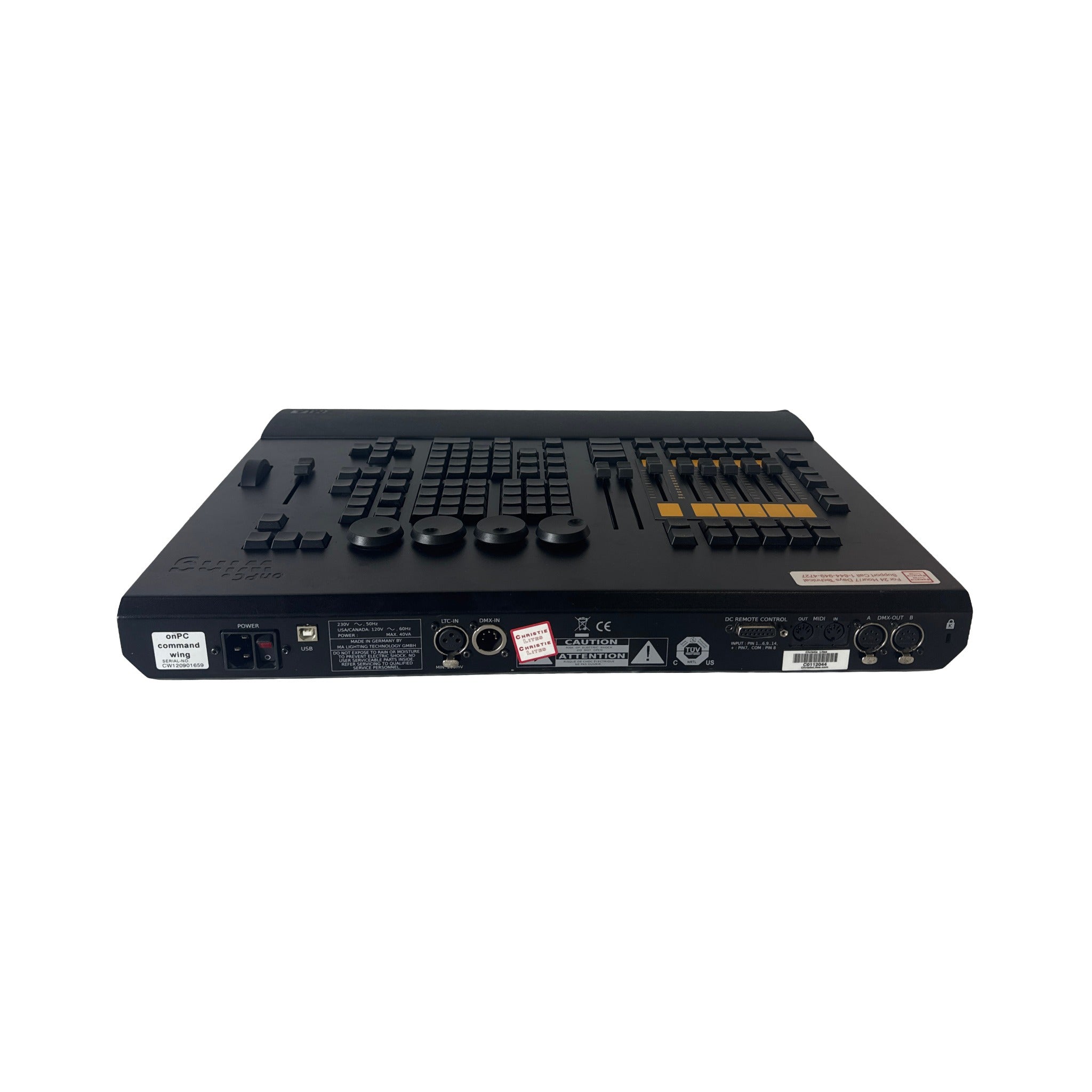 MA2 onPC Command Wing
