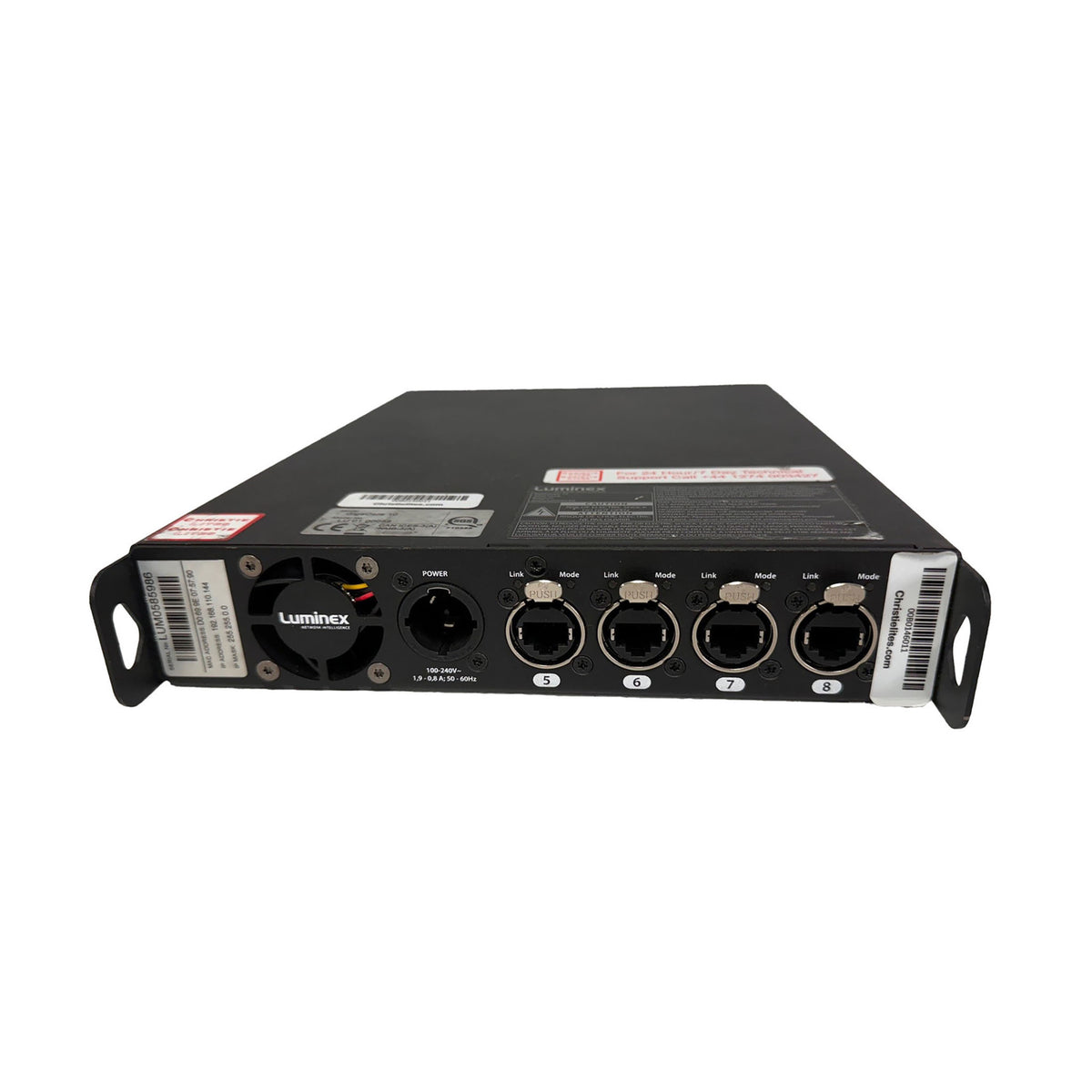 Commutateur GigaCore10 Neutrik DBL QUAD MMF