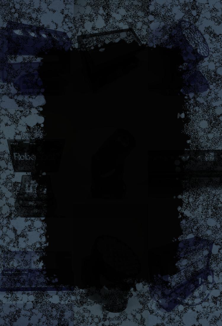 Dark rectangular object on a textured surface with visible branding