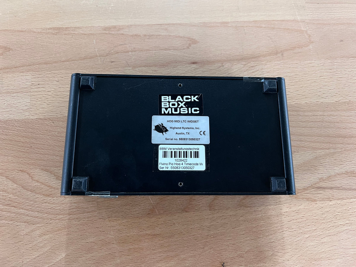 Widget USB MIDI/LTC pour systèmes haut de gamme