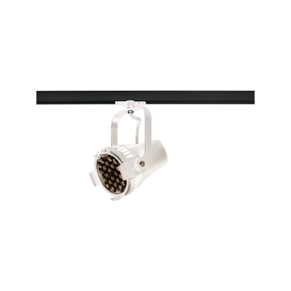 D22 Daylight Eutrac Track Fixture - White — manufacturer reference image