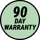 90 Day Warranty