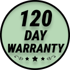120 Day Warranty