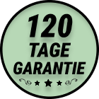 120 Tage Garantie
